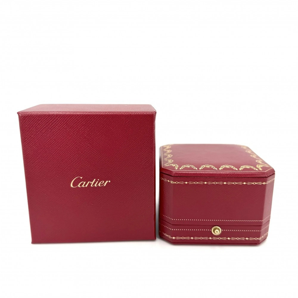 CARTIER 18k Silver Diamond Love Ring - Picture 8 of 8